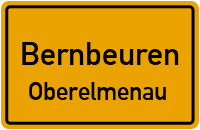Straßenverzeichnis Bernbeuren Oberelmenau