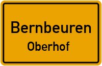 Straßenverzeichnis Bernbeuren Oberhof