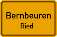 Riederlohweg in BernbeurenRied
