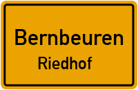 Straßenverzeichnis Bernbeuren Riedhof
