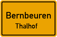 Straßenverzeichnis Bernbeuren Thalhof