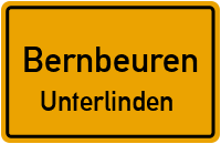Straßenverzeichnis Bernbeuren Unterlinden