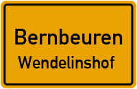 Straßenverzeichnis Bernbeuren Wendelinshof