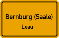 Am Winkel in Bernburg (Saale)Leau