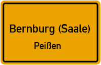Straßenverzeichnis Bernburg (Saale) Peißen