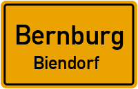 Friedhofstraße in BernburgBiendorf