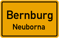 Neubornaer Platz in BernburgNeuborna