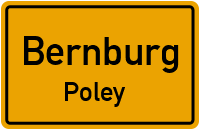 Ginsterweg in BernburgPoley