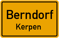 Hillesheimer Straße in 54578 Berndorf (Kerpen)