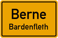 Straßenverzeichnis Berne Bardenfleth