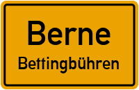 Straßenverzeichnis Berne Bettingbühren