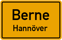 Straßenverzeichnis Berne Hannöver
