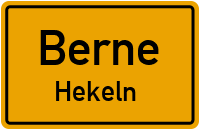 Hekeler Straße in BerneHekeln