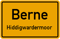 Straßenverzeichnis Berne Hiddigwardermoor