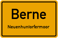 Straßenverzeichnis Berne Neuenhuntorfermoor