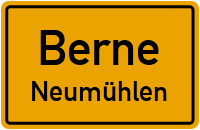 Straßenverzeichnis Berne Neumühlen