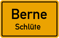Straßenverzeichnis Berne Schlüte
