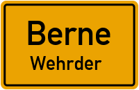 Straßenverzeichnis Berne Wehrder