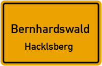 Hacklsberg in BernhardswaldHacklsberg