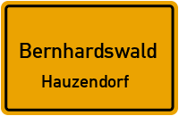Erlbacher Straße in BernhardswaldHauzendorf