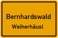 Weiherhäusl in 93170 Bernhardswald (Weiherhäusl)