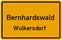 Asanger Straße in BernhardswaldWulkersdorf