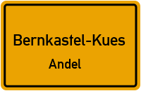 Bernkasteler Weg in 54470 Bernkastel-Kues (Andel)