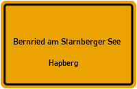 Am Postgarten in 82347 Bernried am Starnberger See (Hapberg)