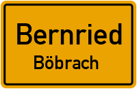 Bachstraße in BernriedBöbrach
