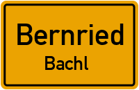 Straßen in Bernried Bachl