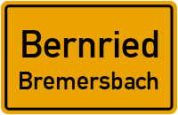 Straßen in Bernried Bremersbach