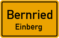 Straßen in Bernried Einberg
