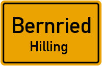 Straßen in Bernried Hilling