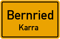 Straßen in Bernried Karra