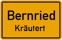 Straßen in Bernried Kräutert