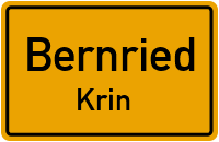 Straßen in Bernried Krin