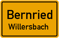 Straßen in Bernried Willersbach