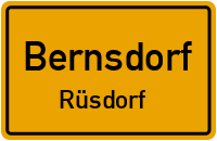 Neuer Weg in BernsdorfRüsdorf