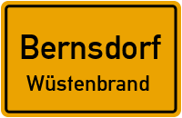 Waldenburger Straße in BernsdorfWüstenbrand
