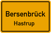 Straßen in Bersenbrück Hastrup