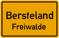 Chausseestraße in BerstelandFreiwalde
