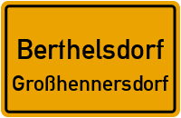 Straßen in Berthelsdorf Großhennersdorf