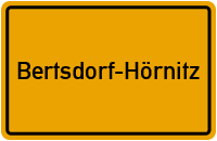 City Sign Bertsdorf-Hörnitz