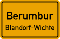 Taubengasse in BerumburBlandorf-Wichte
