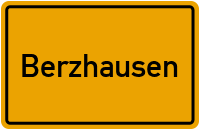 Wiesenstraße in Berzhausen