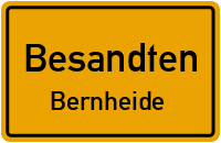 Straßen in Besandten Bernheide