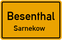 Wasserkrüger Weg in BesenthalSarnekow