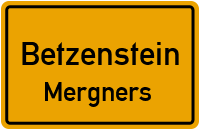 Straßenverzeichnis Betzenstein Mergners