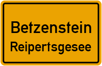 Straßenverzeichnis Betzenstein Reipertsgesee
