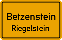 Straßenverzeichnis Betzenstein Riegelstein